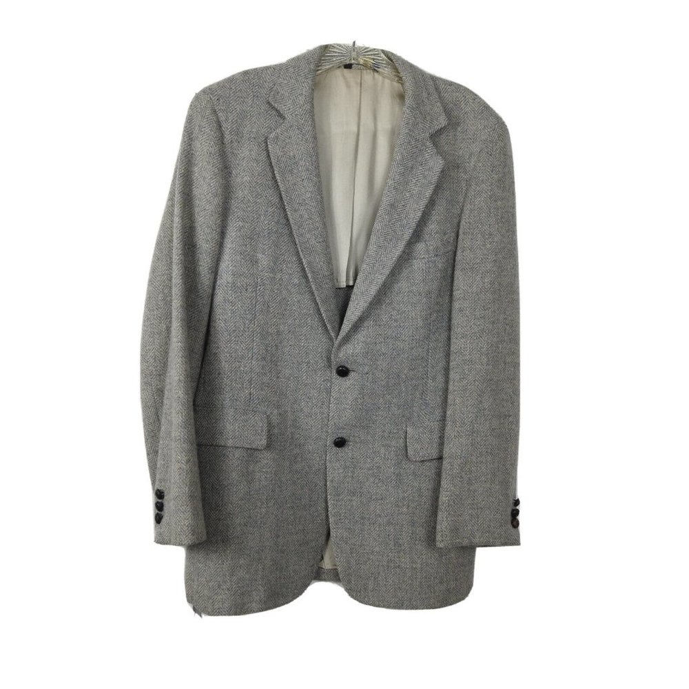 Anderson Little Men's Coat Tuxedo Formal Dinner Suit Gray Jacket PRE - OWNED